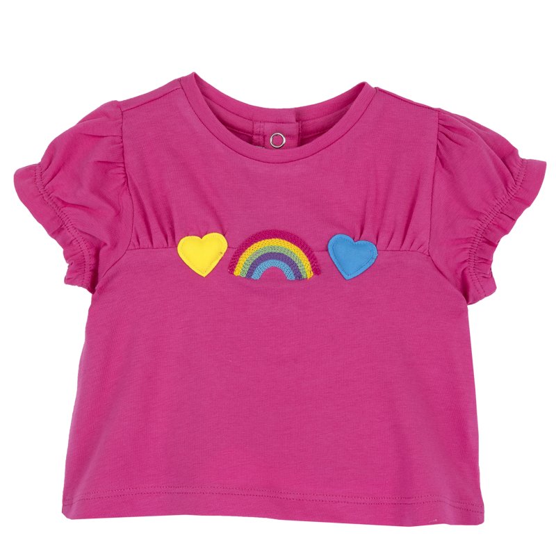 T-SHIRT SHORT SLEEVE - DARK PINK