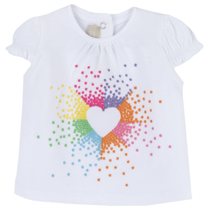 T-SHIRT SHORT SLEEVE - WHITE