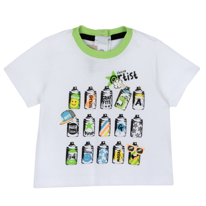 T-SHIRT SHORT SLEEVE - WHITE