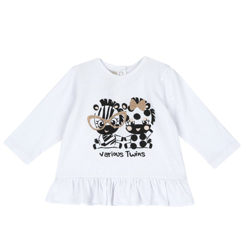 T-SHIRT LONG SLEEVE - WHITE