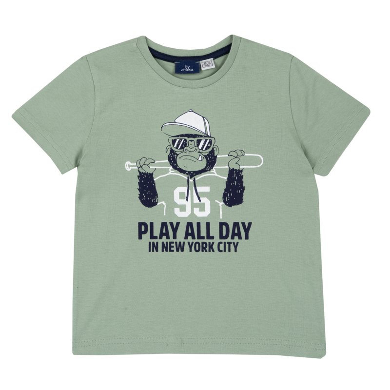 T-SHIRT SHORT SLEEVE - MEDIUM GREEN