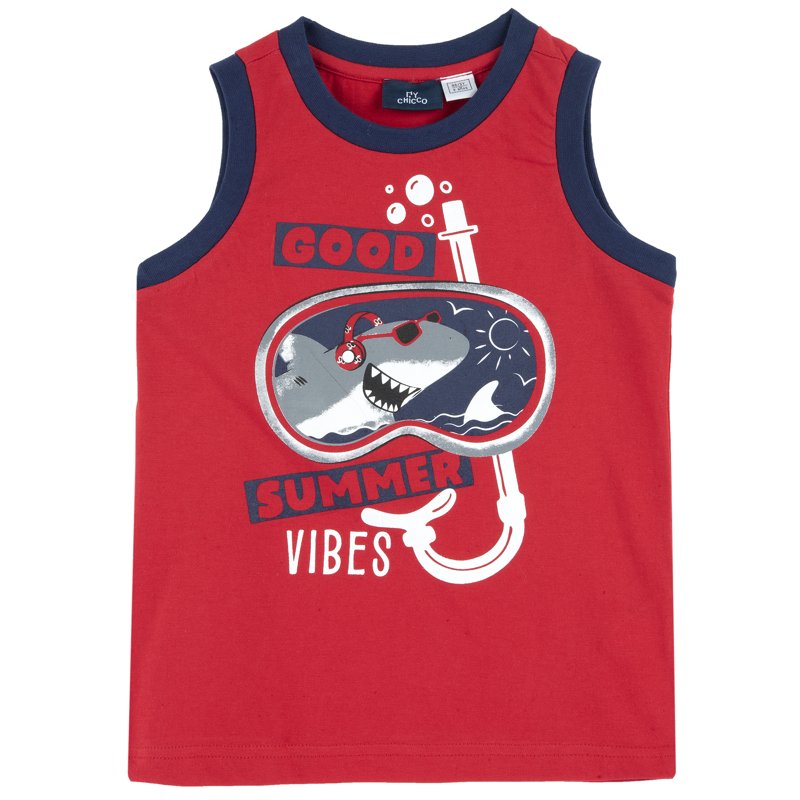 TANK TOP - MEDIUM RED