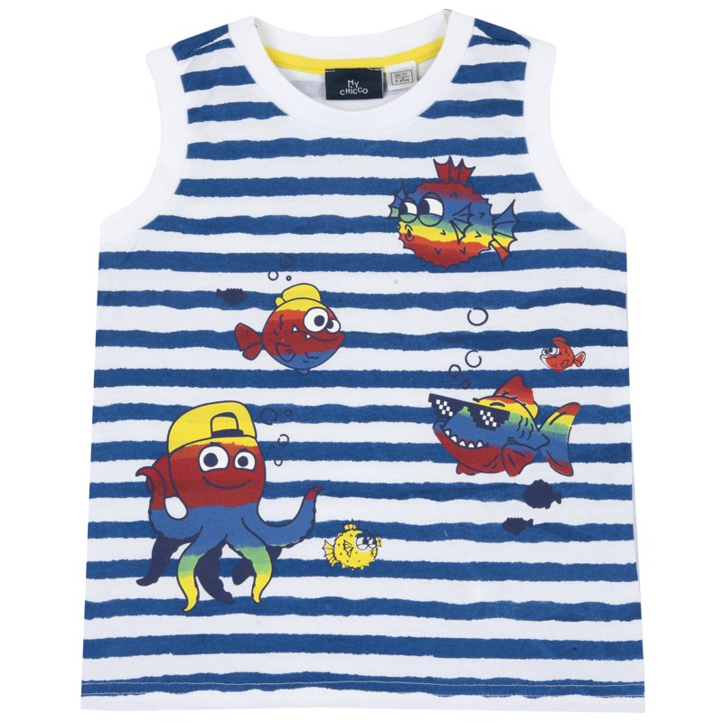 TANK TOP - NATURAL PRINTED