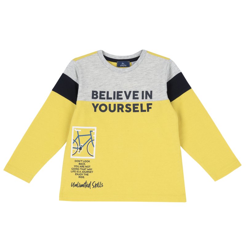 T-SHIRT LONG SLEEVE - LIGHT YELLOW