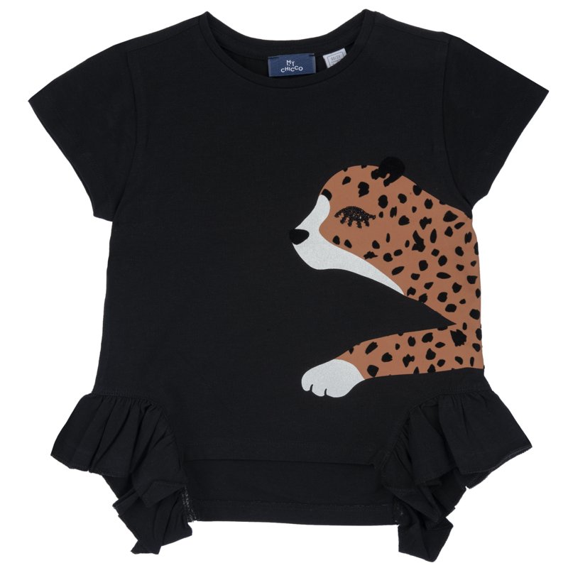 T-SHIRT SHORT SLEEVE - BLACK