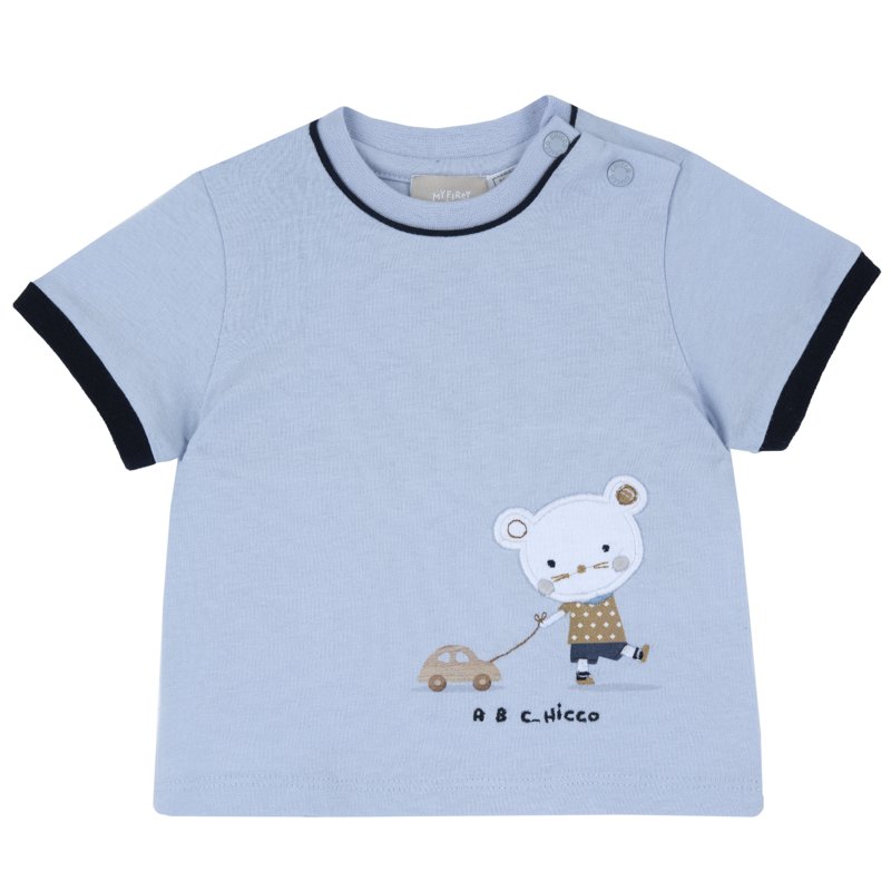 T-SHIRT SHORT SLEEVE - LIGHT BLUE