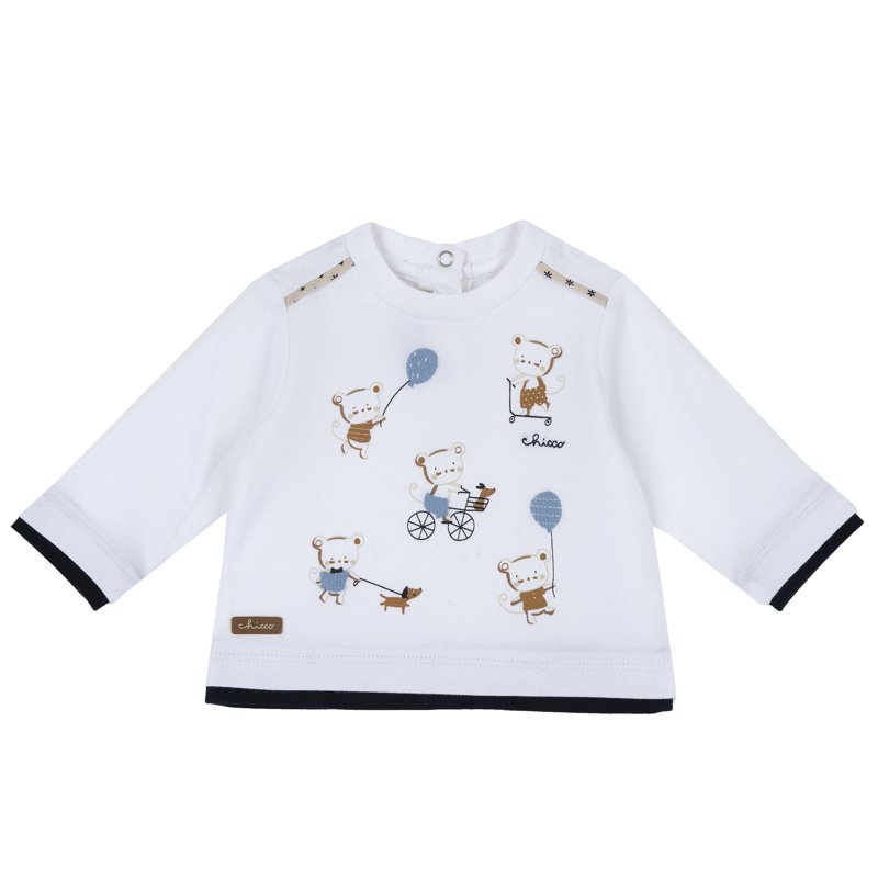 T-SHIRT LONG SLEEVE - WHITE