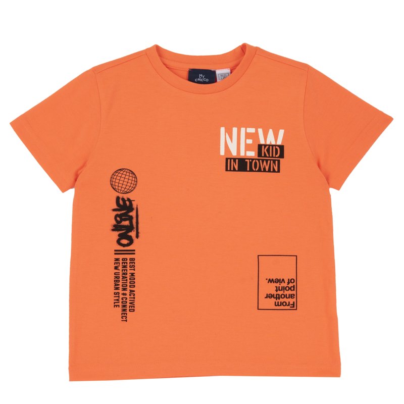 T-SHIRT SHORT SLEEVE - MEDIUM ORANGE