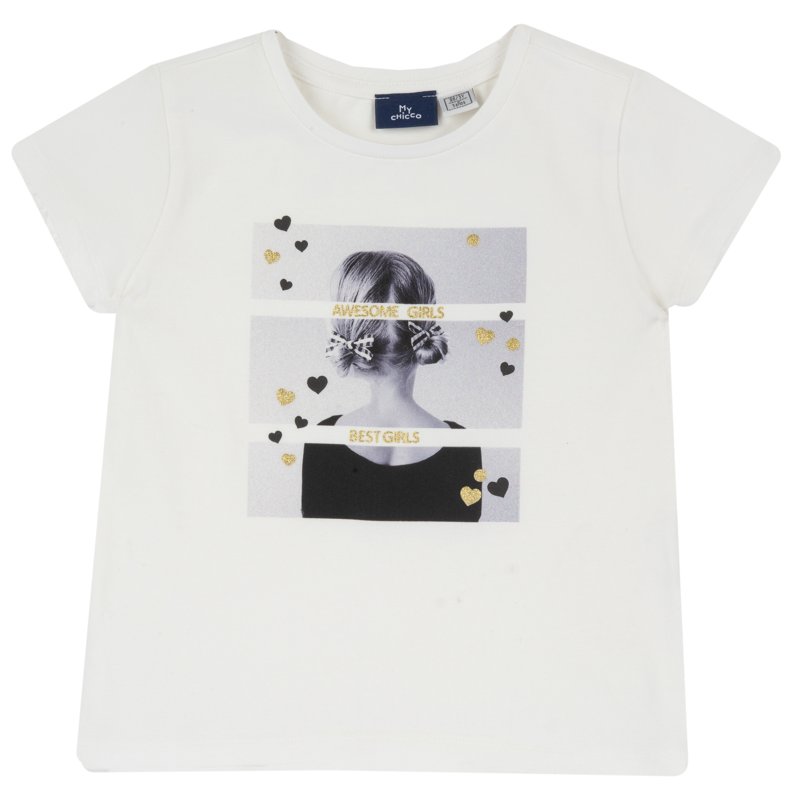 T-SHIRT SHORT SLEEVE - WHITE