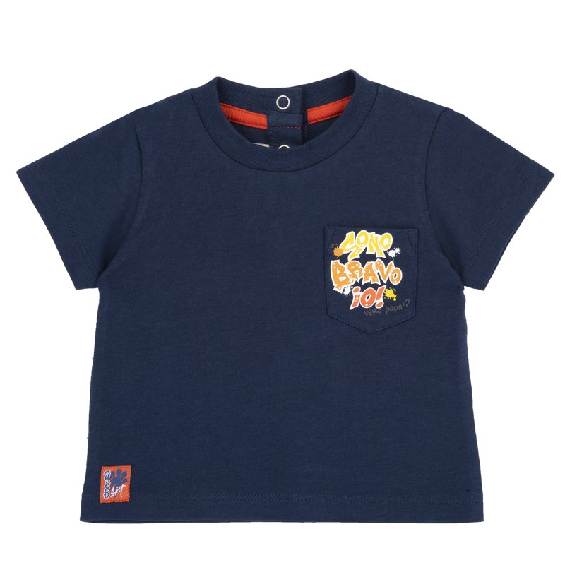 T-SHIRT SHORT SLEEVE - MEDIUM BLUE