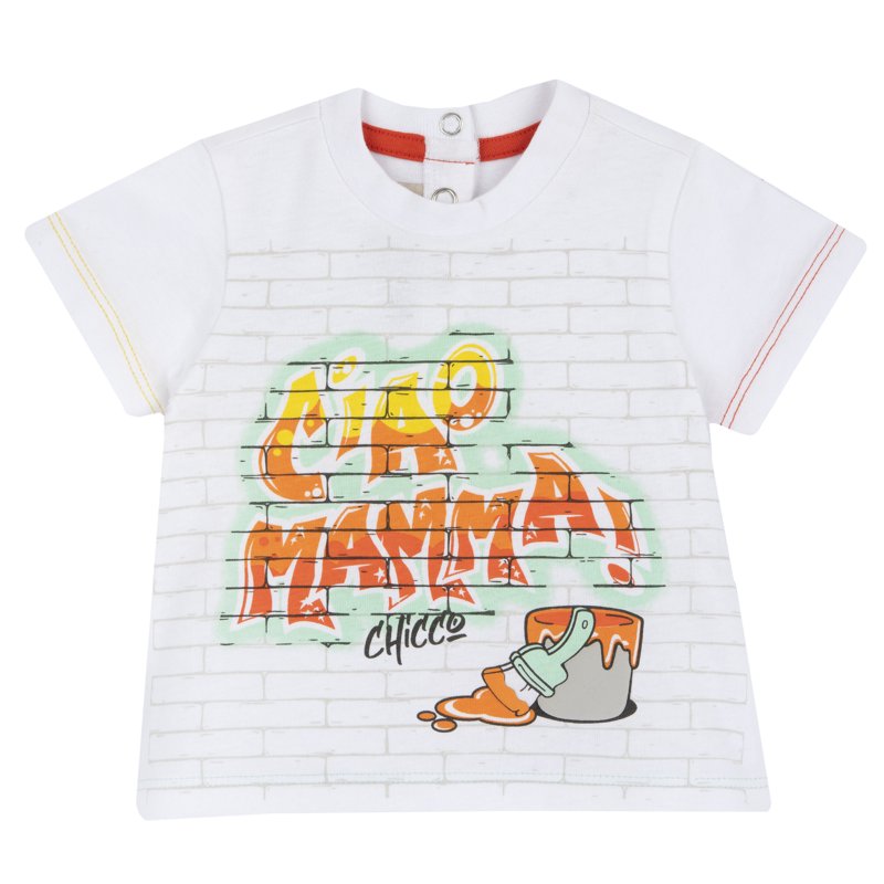T-SHIRT SHORT SLEEVE - WHITE