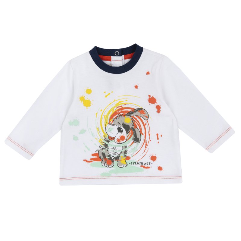 T-SHIRT LONG SLEEVE - WHITE