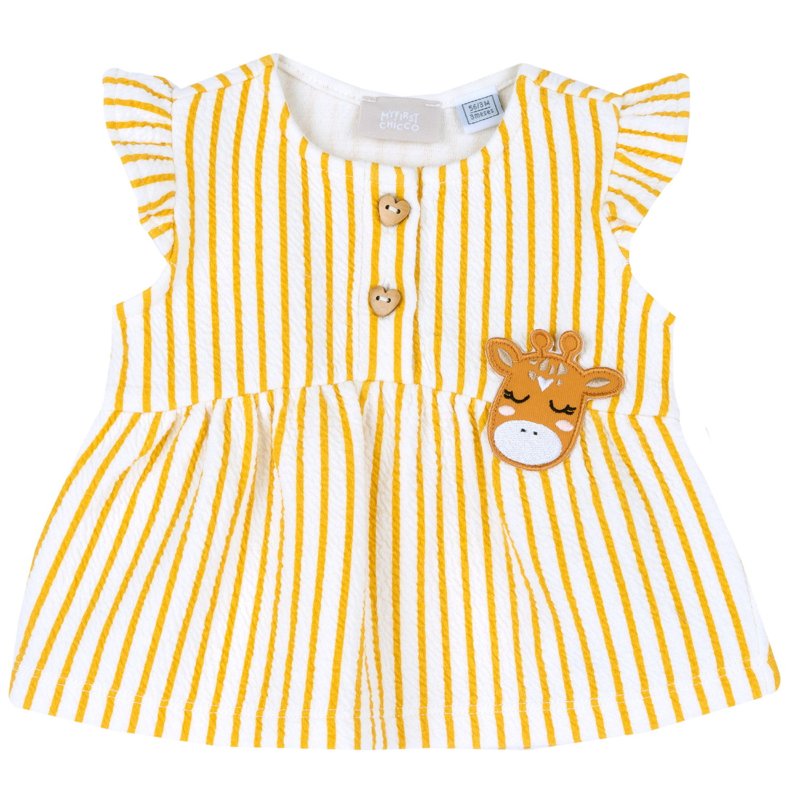 BLOUSE - YELLOW STRIPED