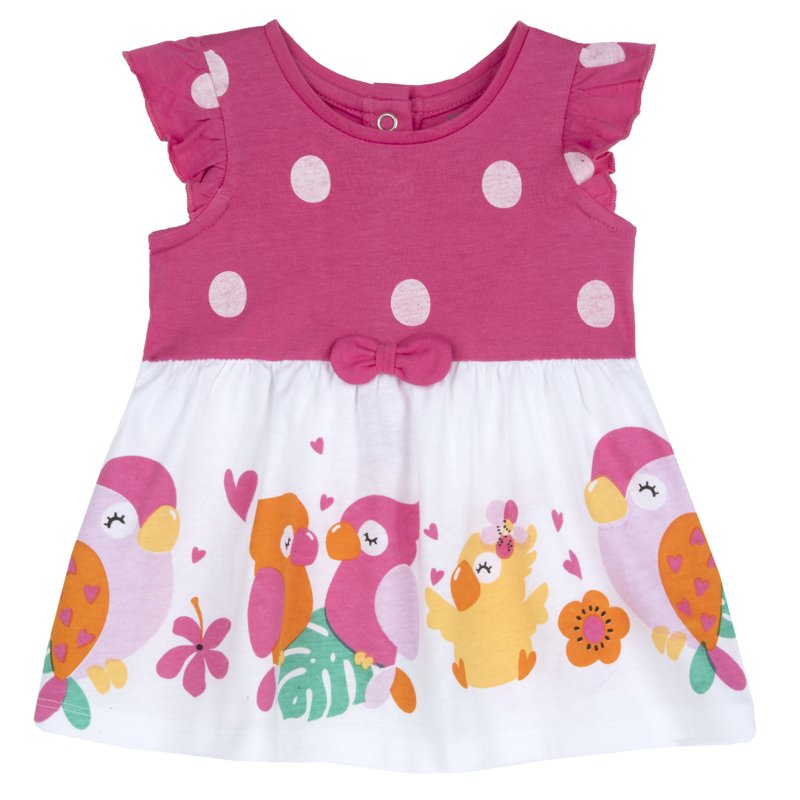 DRESS SLEEVELESS - DARK PINK