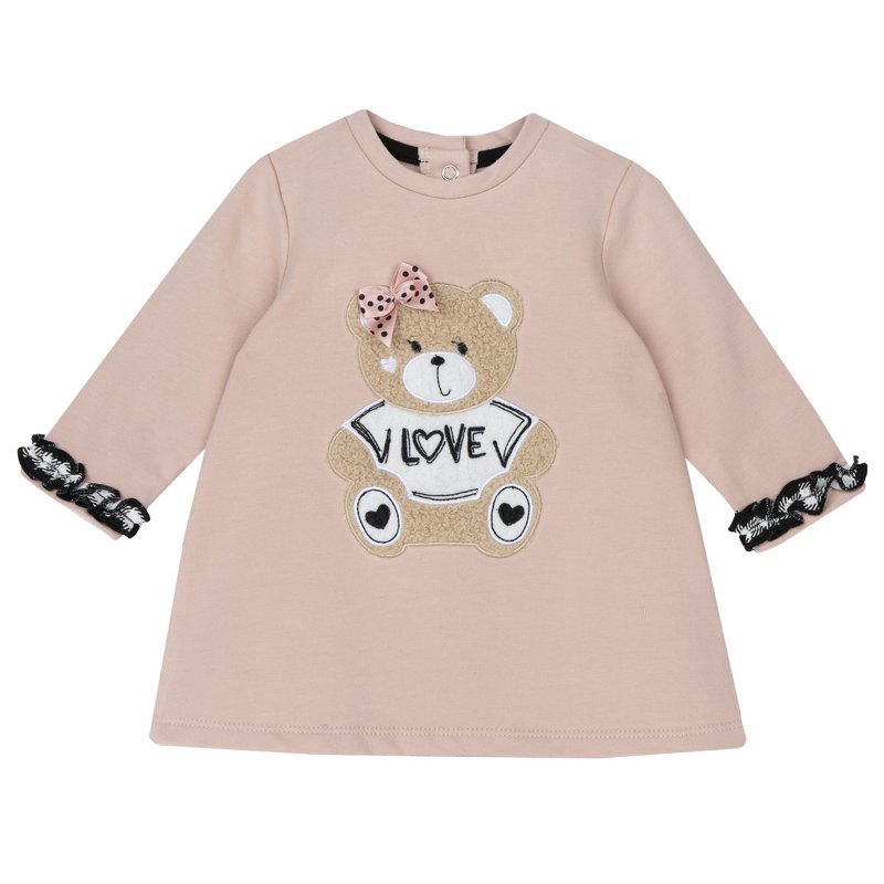 DRESS LONG SLEEVE - LIGHT PINK