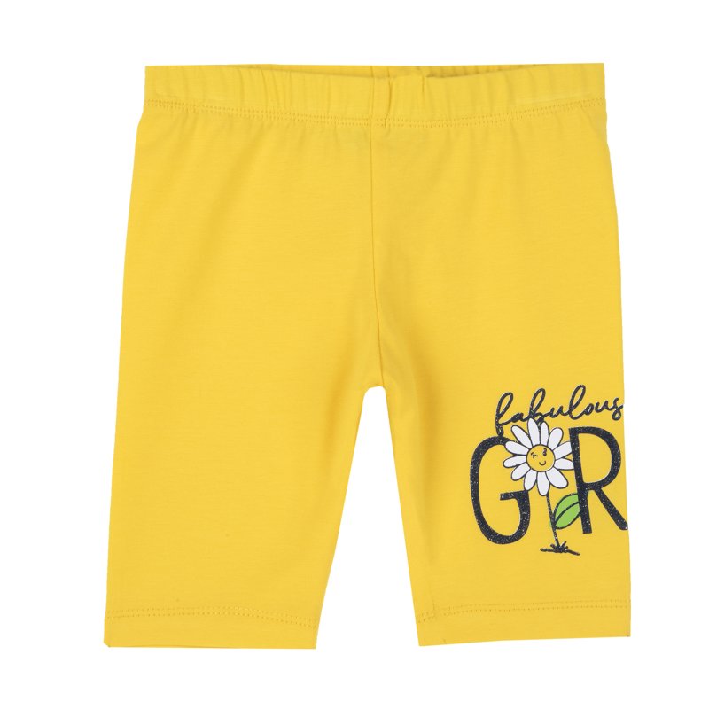 BIKE SHORTS - MEDIUM YELLOW