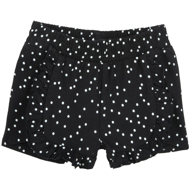 SHORTS - WHITE/BLACK