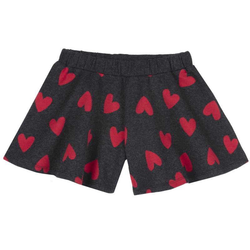 SHORTS - GREY STRIPED