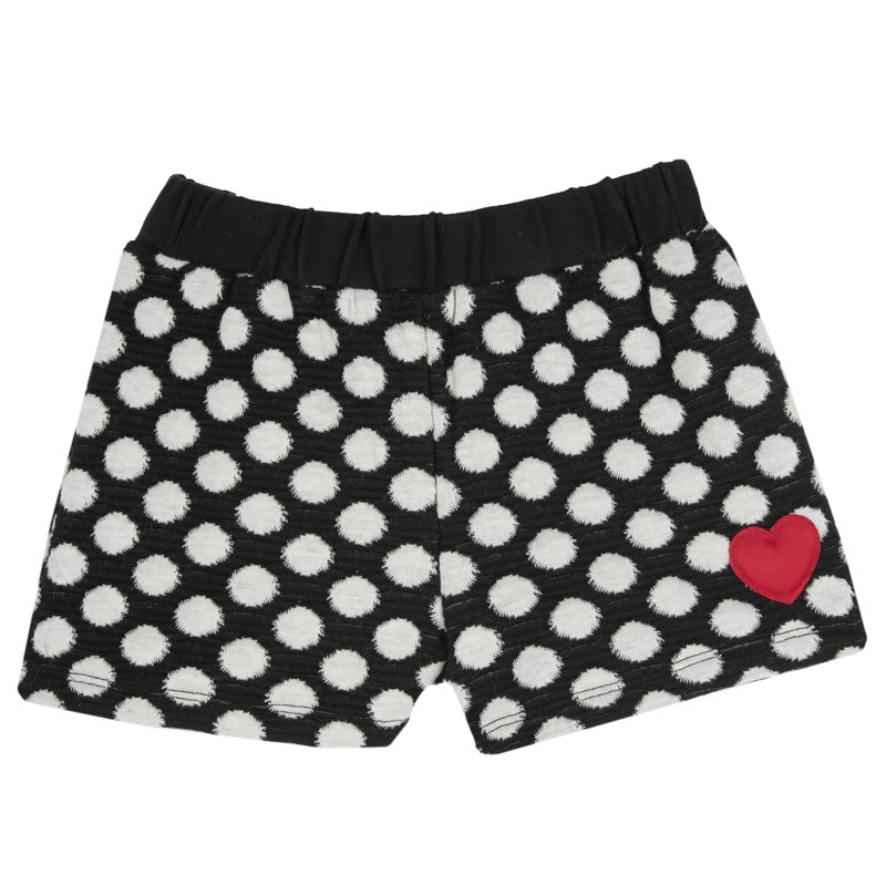 SHORTS - WHITE/BLACK