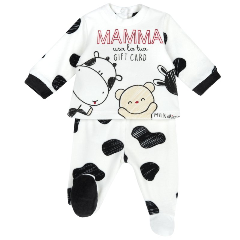 SET 2: SWEATER + PANTS - WHITE