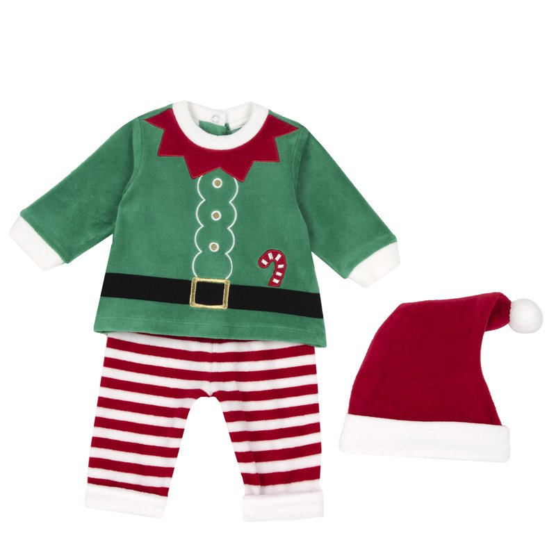 SET 3: SWEATSHIRT + PANTS + HAT - MEDIUM RED