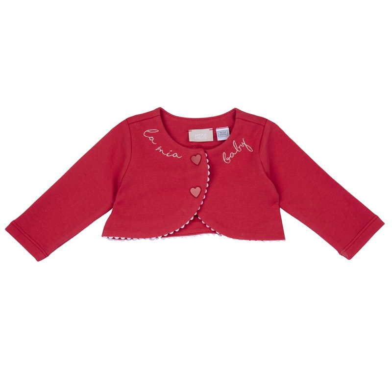 CARDIGAN - MEDIUM RED