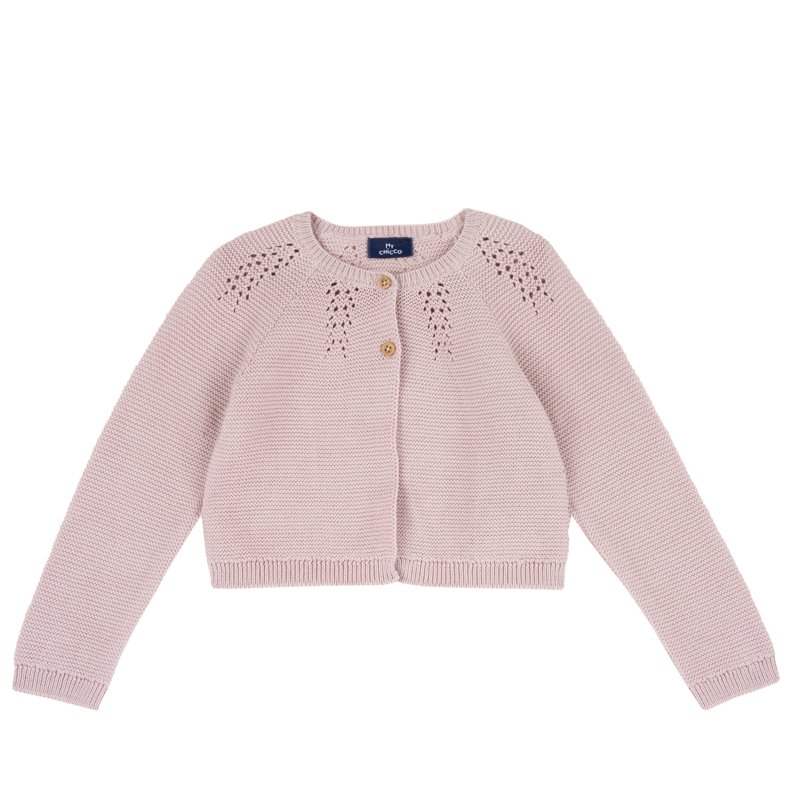 CARDIGAN - MEDIUM PINK