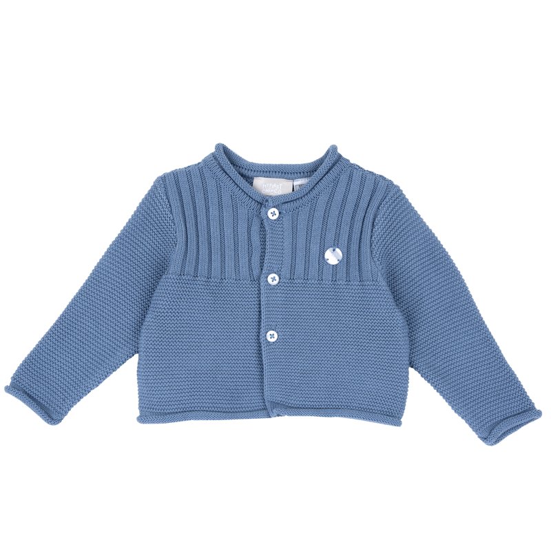 CARDIGAN - DARK LIGHT BLUE