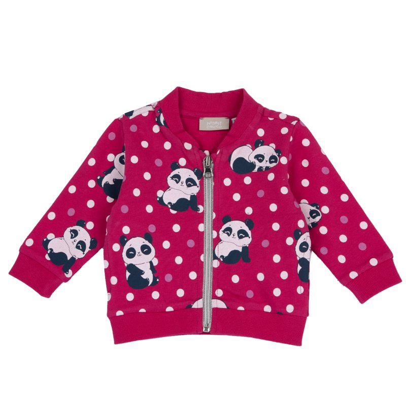 SWEATSHIRT - PINK PRINTED