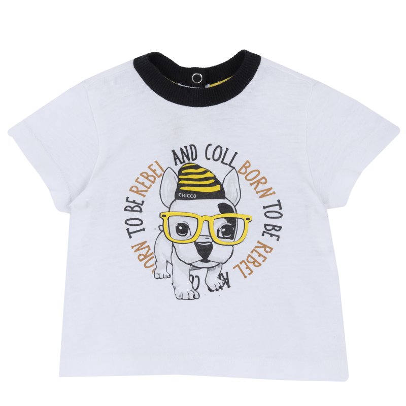 T-SHIRT SHORT SLEEVE - WHITE