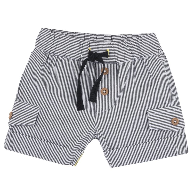 SHORTS - WHITE/BLACK