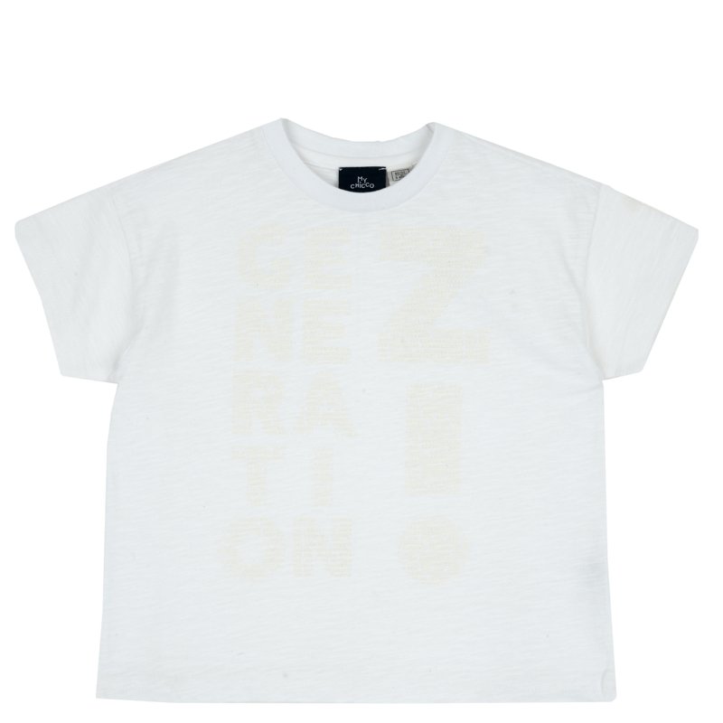 T-SHIRT SHORT SLEEVE - WHITE