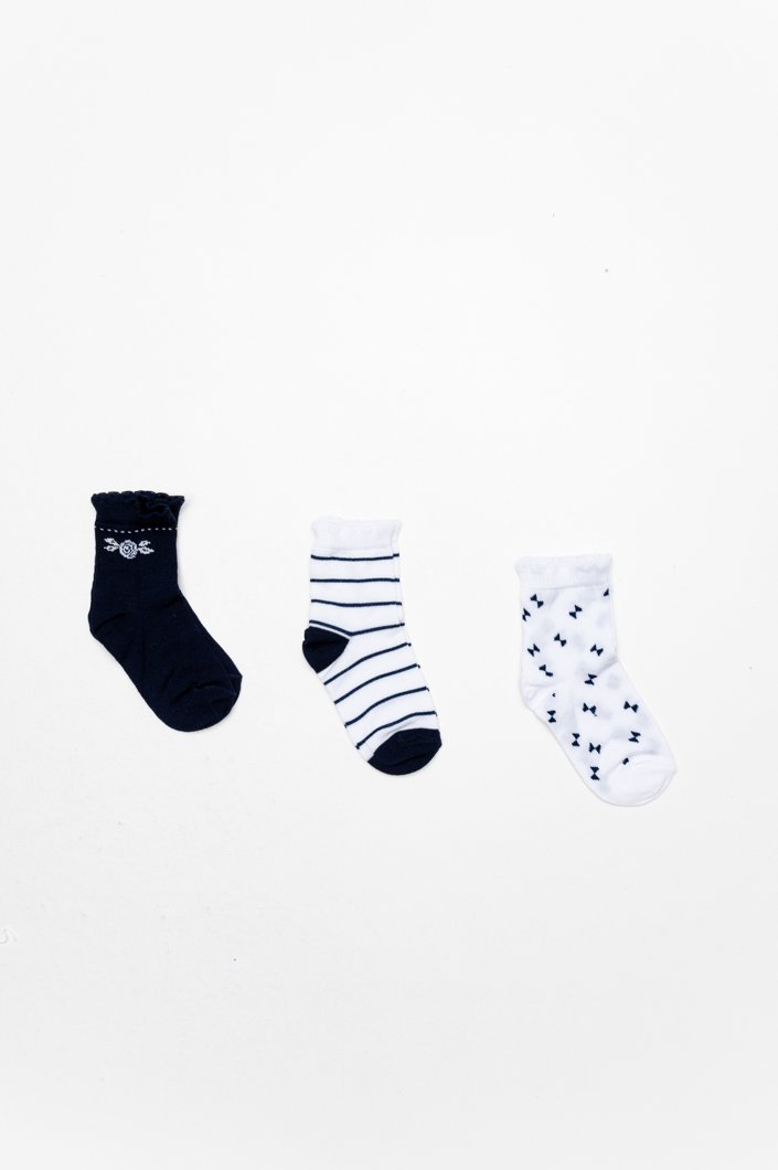SOCKS 3 PACK - WHITE