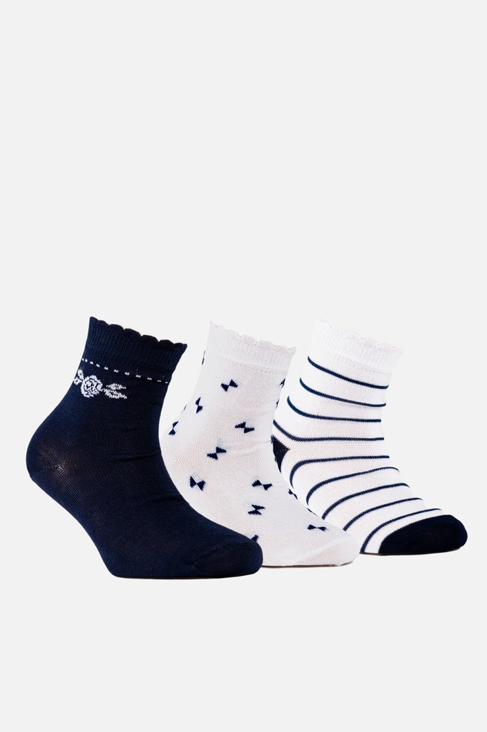 SOCKS 3 PACK - WHITE