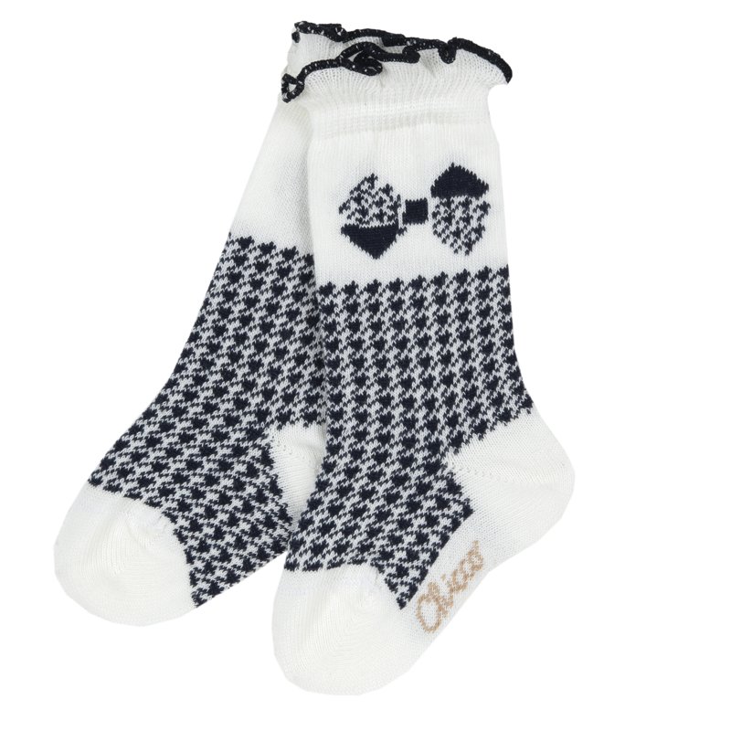 SOCKS - WHITE/BLUE