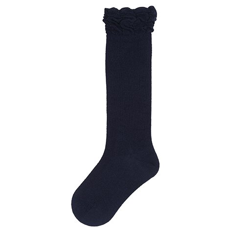 KNEE-HIGH SOCKS - DARK BLUE