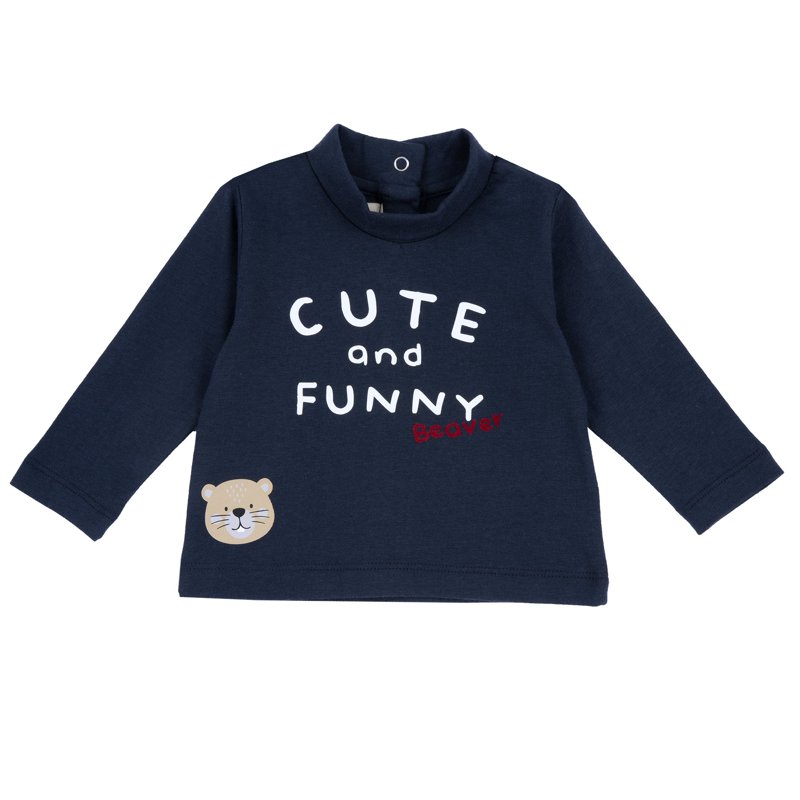 T-SHIRT LONG SLEEVE - DARK BLUE