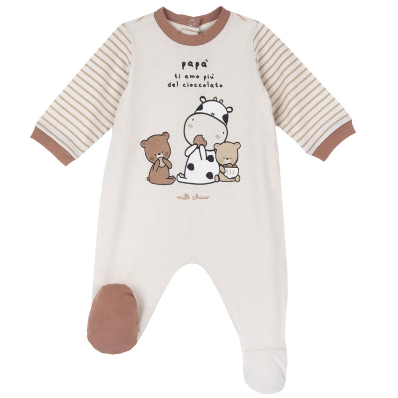 JUMPSUIT - NATURAL STRIPED