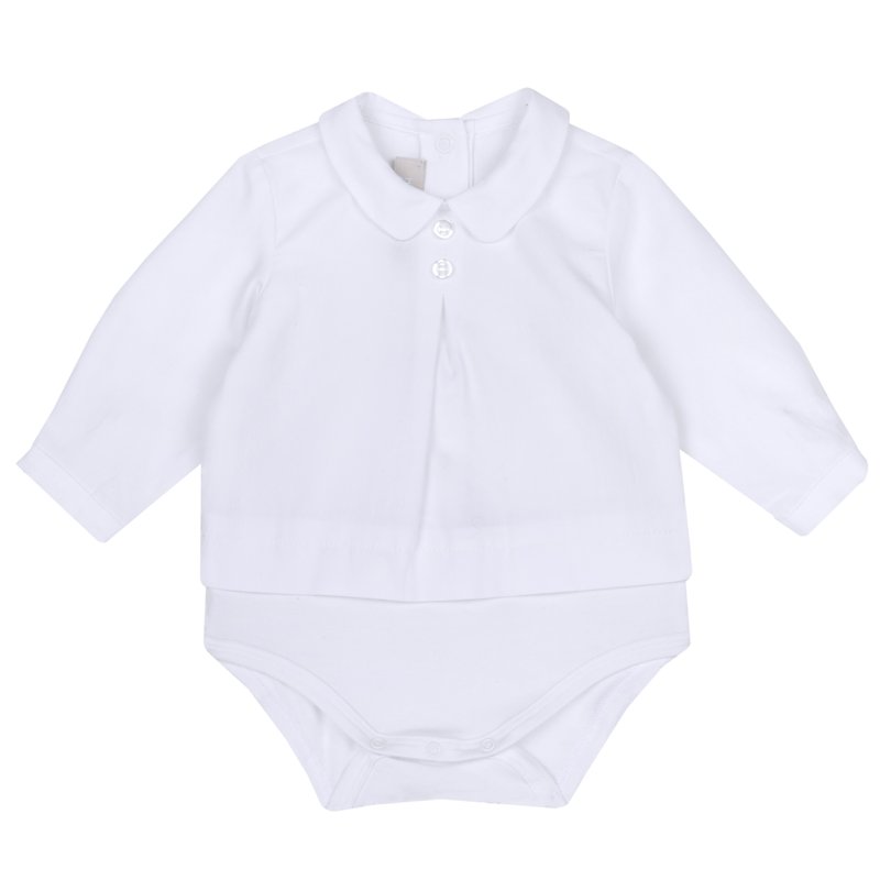 BODYSUIT LONG SLEEVE - WHITE