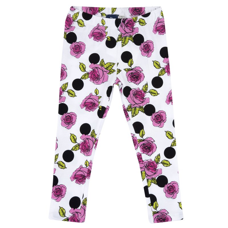 LEGGINGS - WHITE/PINK