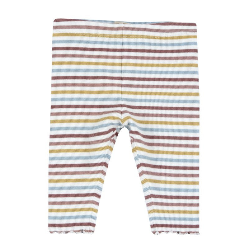 LEGGINGS - NATURAL STRIPED
