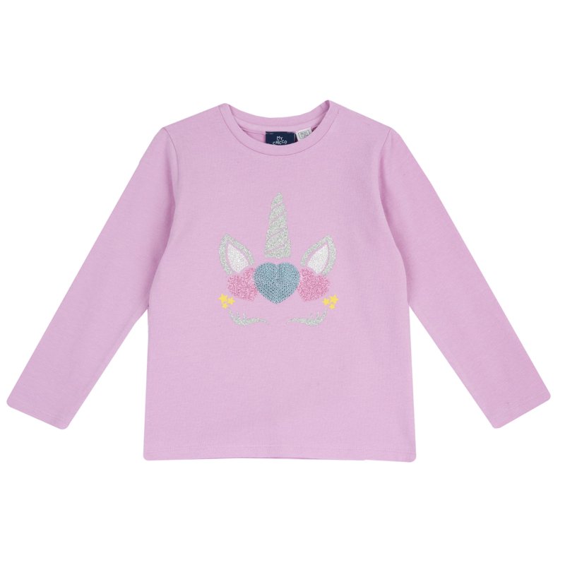 T-SHIRT LONG SLEEVE - MEDIUM PINK