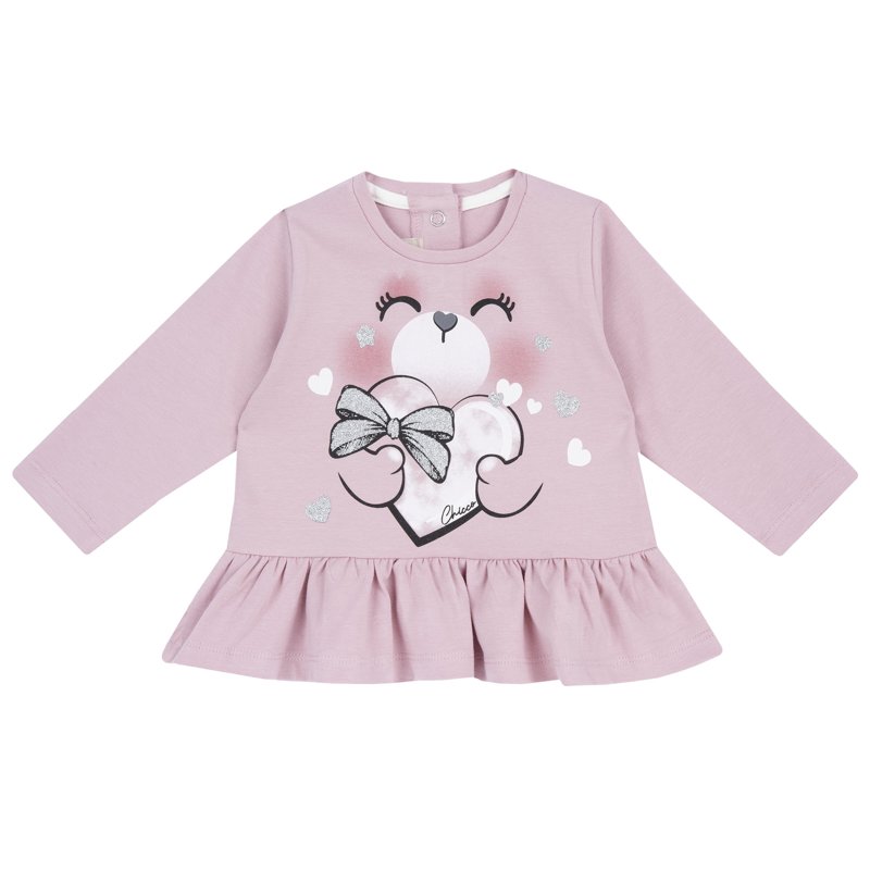 T-SHIRT LONG SLEEVE - MEDIUM PINK