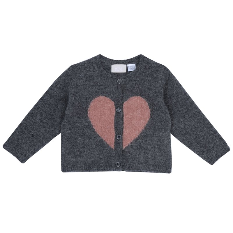 CARDIGAN - DARK GREY