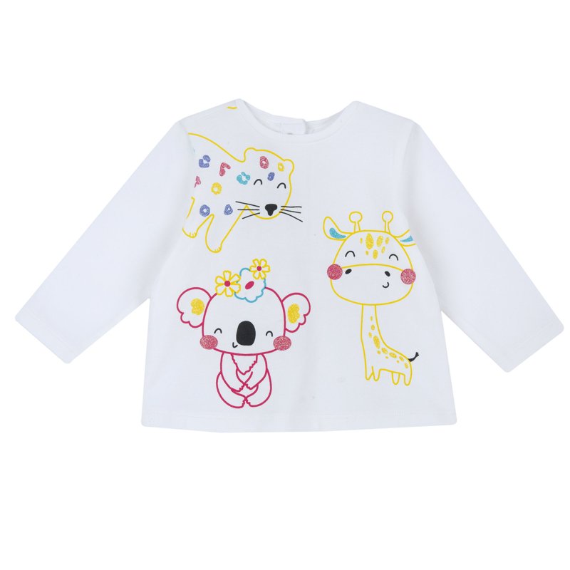 T-SHIRT LONG SLEEVE - WHITE