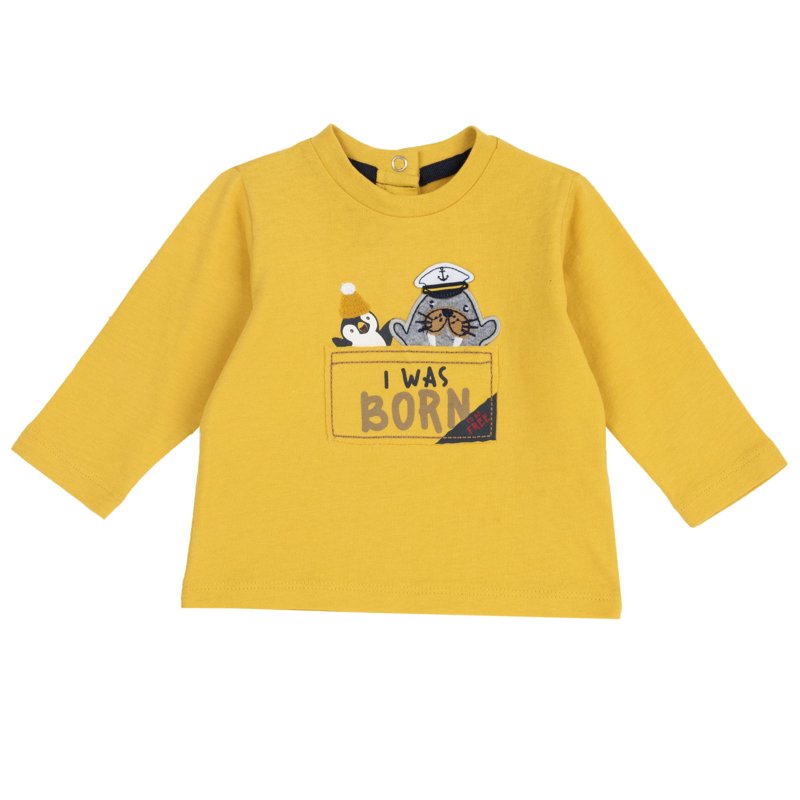 T-SHIRT LONG SLEEVE - MEDIUM YELLOW