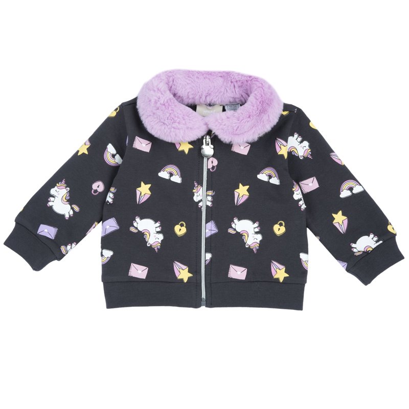 CARDIGAN - MEDIUM GREY