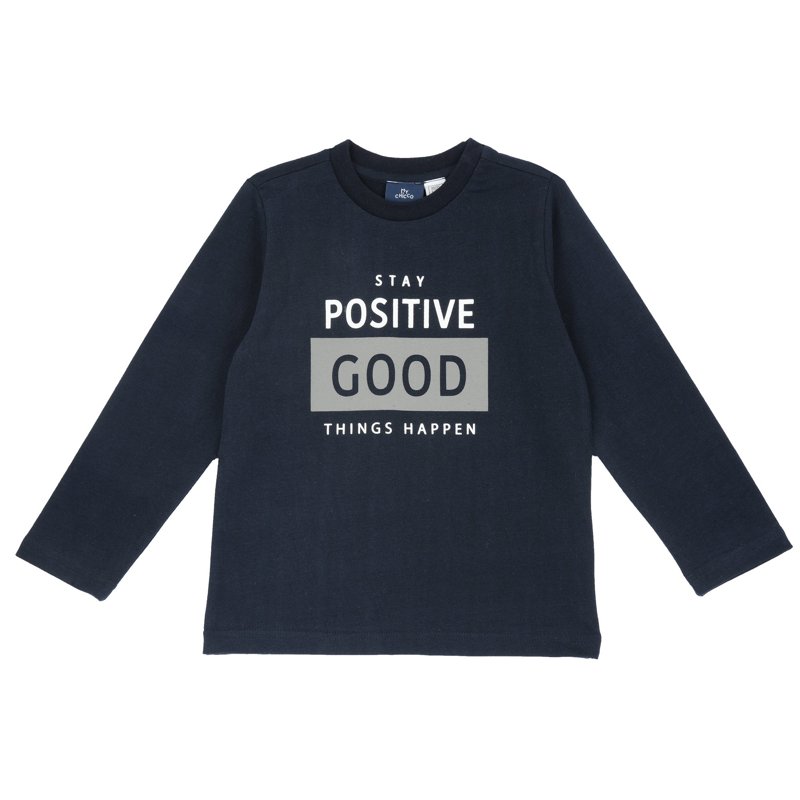 T-SHIRT LONG SLEEVE - DARK BLUE