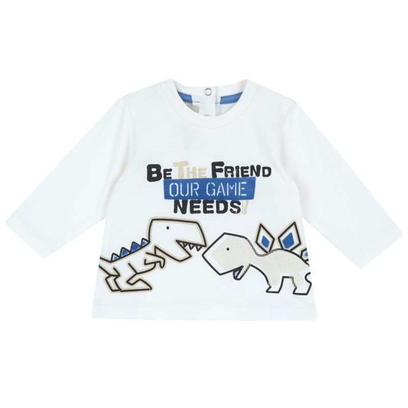 T-SHIRT LONG SLEEVE - WHITE