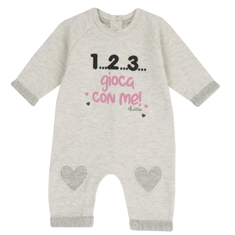 JUMPSUIT - LIGHT GREY